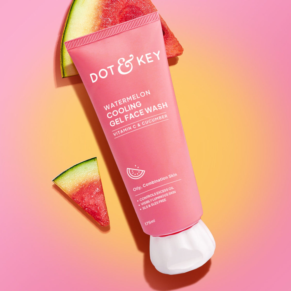 Dot & Key Watermelon Cooling Gel Face Wash - 175ml