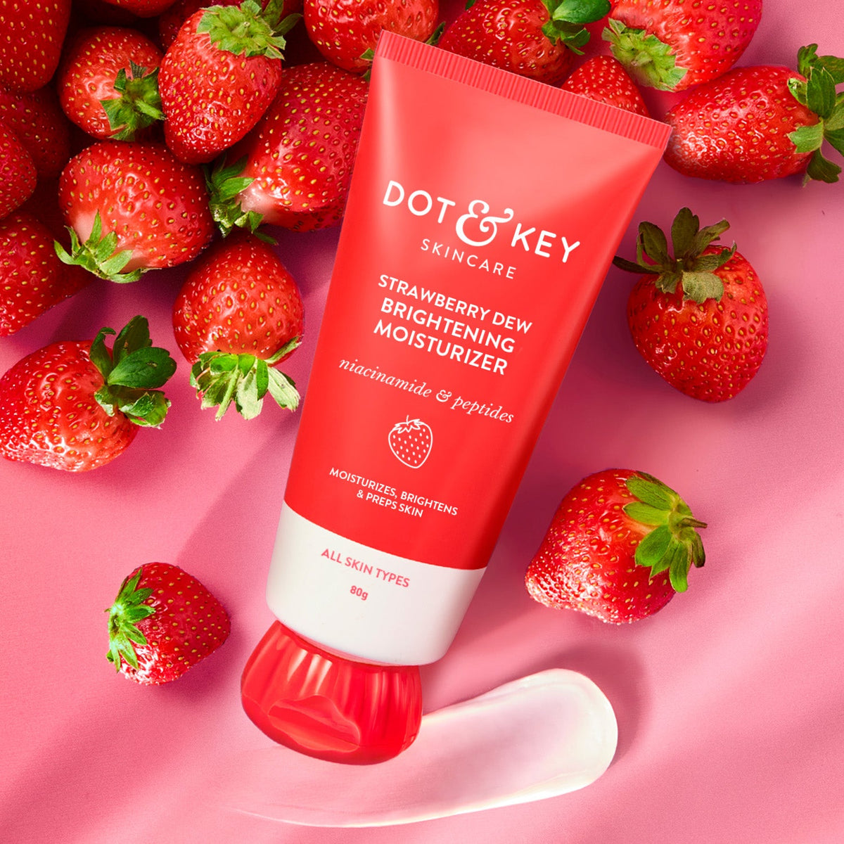 Dot & Key Strawberry Dew Brightening Moisturizer - 80g