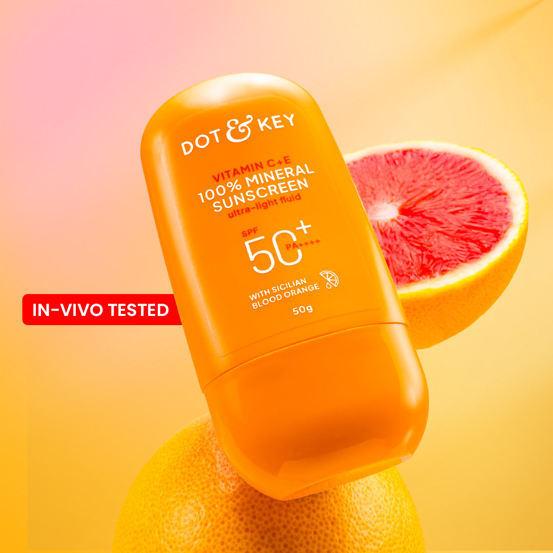 Dot & Key Vitamin C E 100% Mineral Sunscreen - 50g