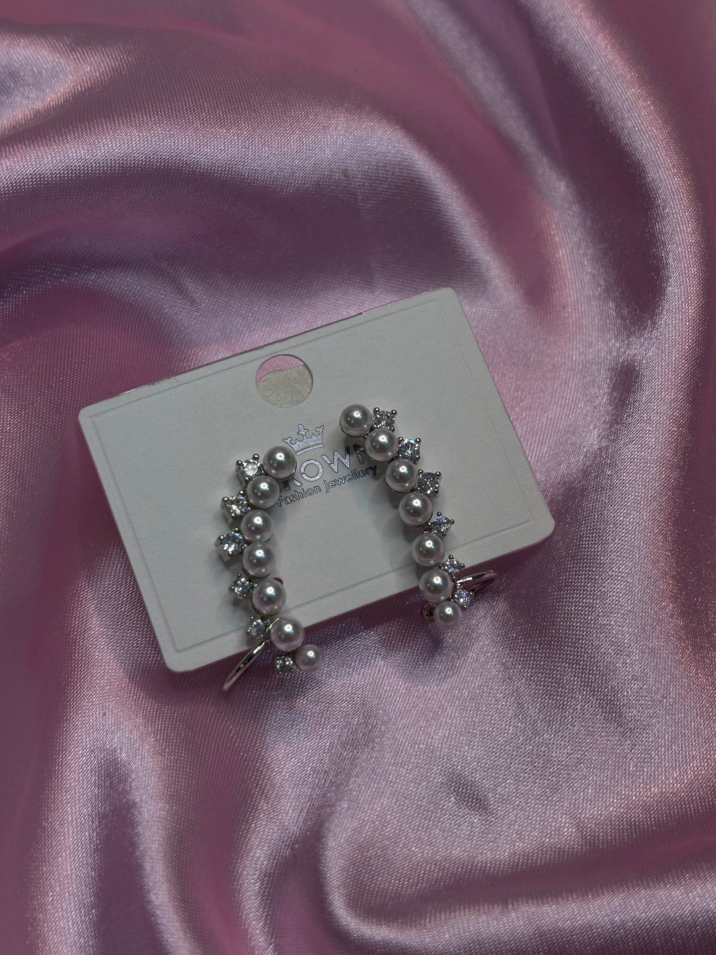 Solitaire Crystal Stud Set