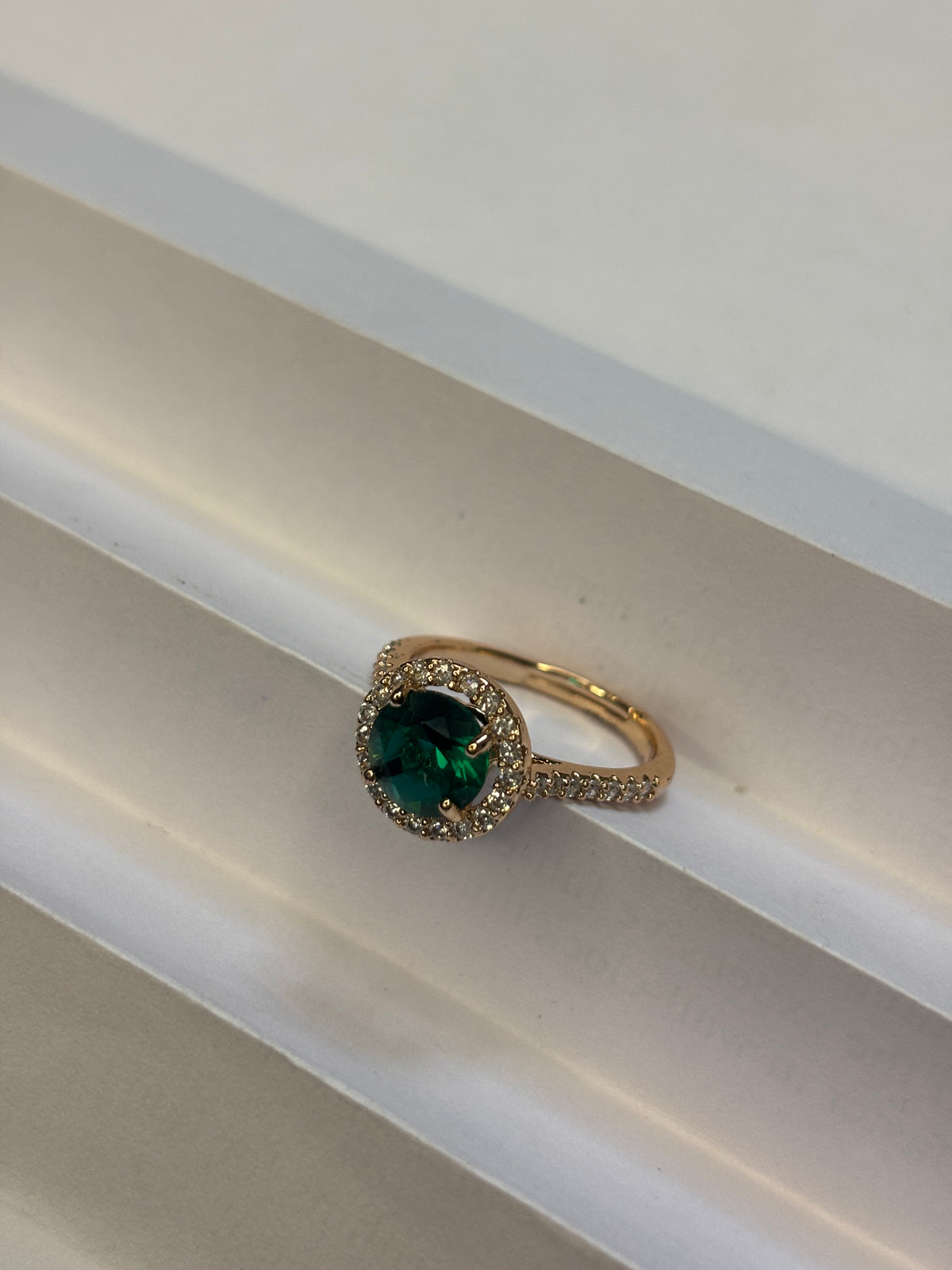 Malachite Green Bold Signet Ring
