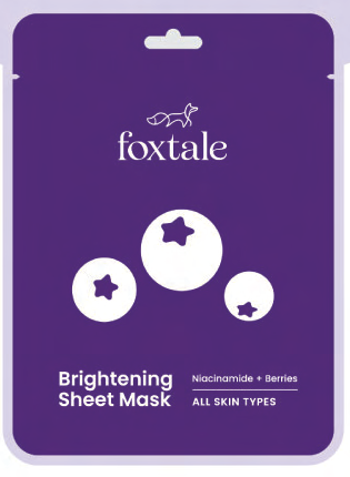 Foxtale Brightening Sheet Mask - 26 g