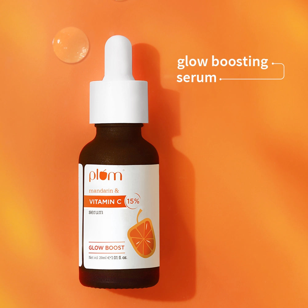 Plum Mandarin & 15% Vitamin C Face Serum