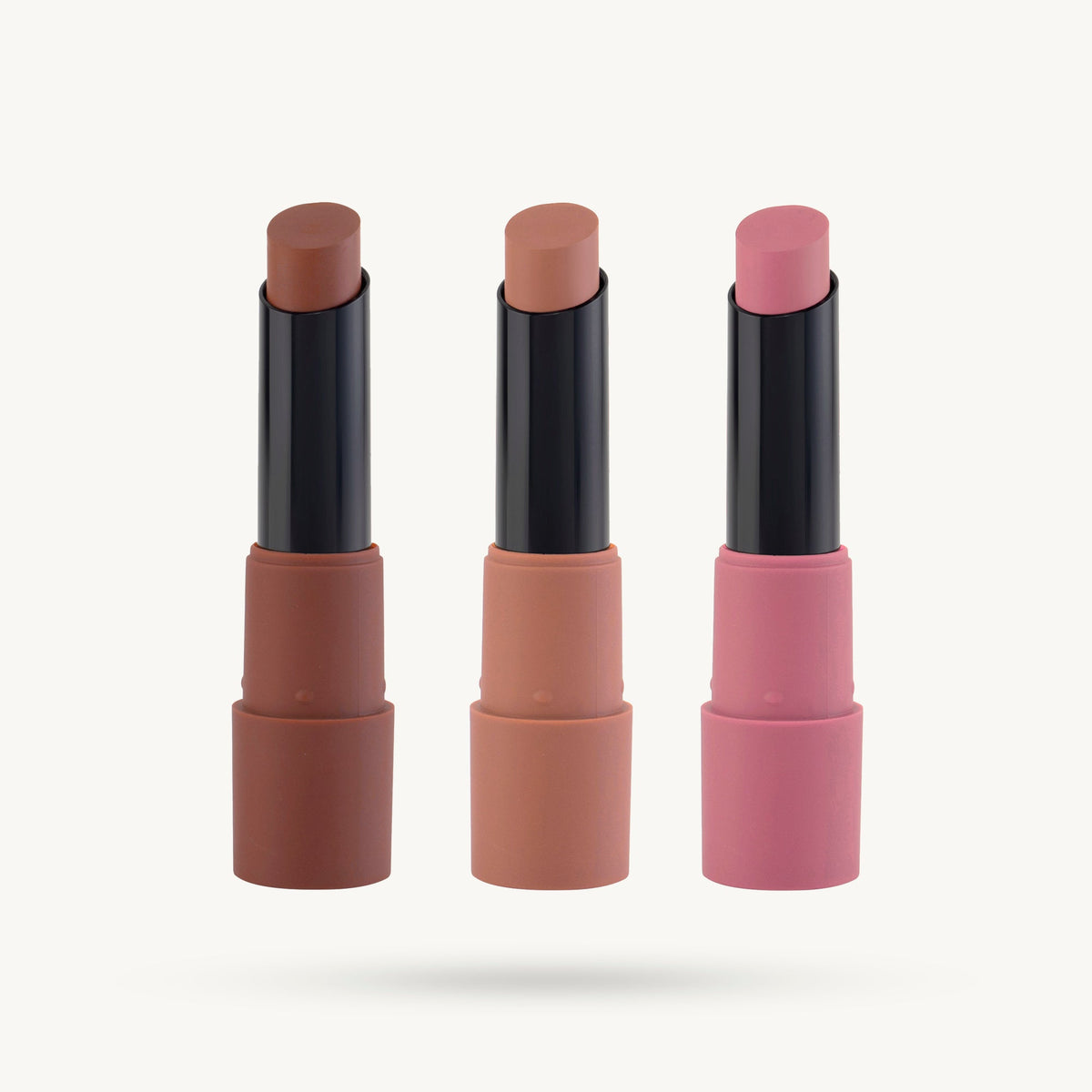 MARS 3 Matte Box Lipstick Set - 05 - Blushed Nudes