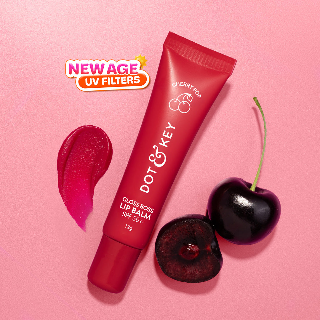 Dot & Key Gloss Boss Lip Balm - Cherry Pop / 12g