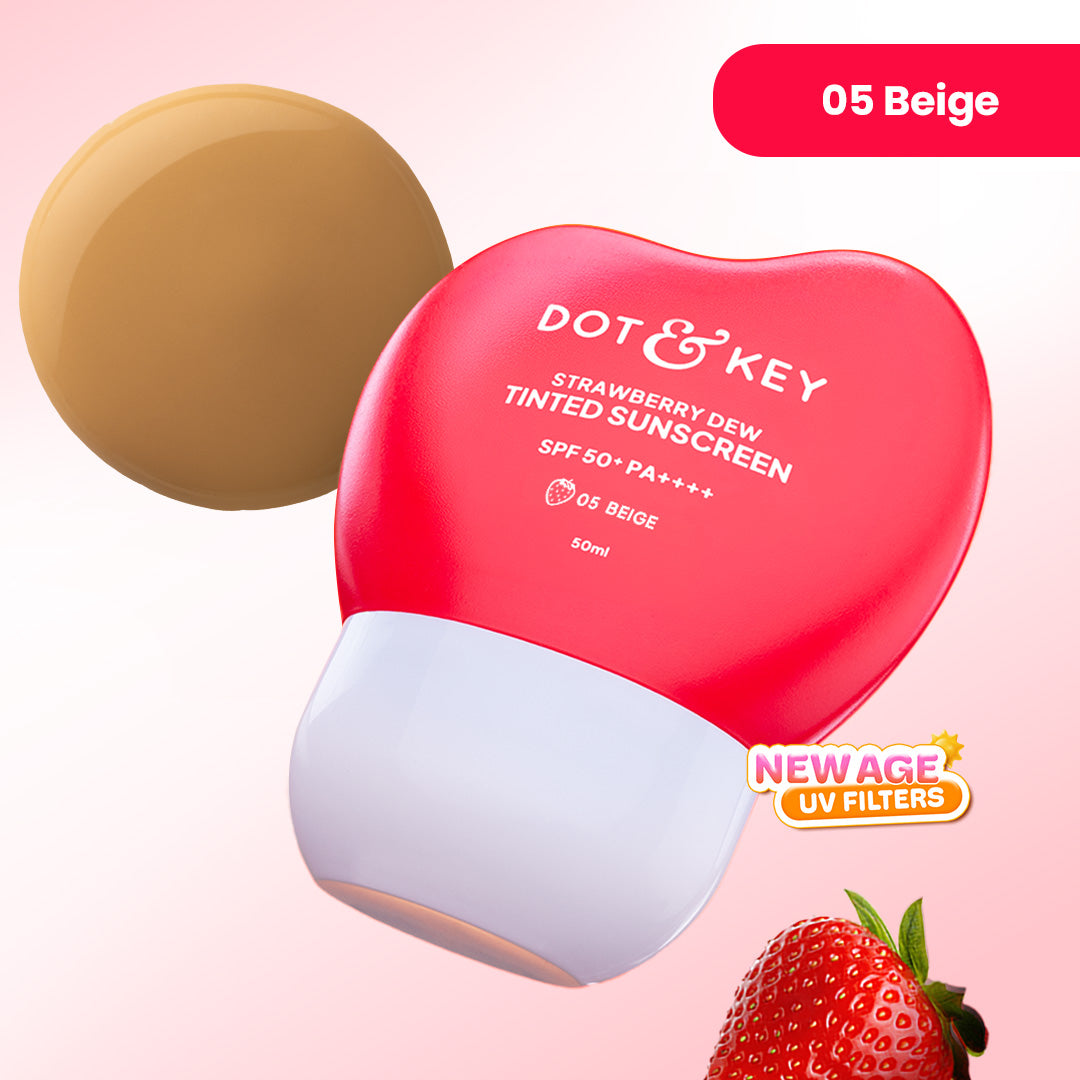 Dot & Key Strawberry Dew Tinted Sunscreen - Beige / 50ml