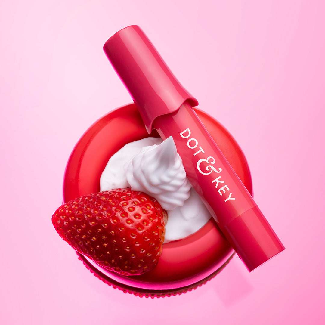 Dot & Key Meltie Lip Balm - Strawberry Glaze / 4g