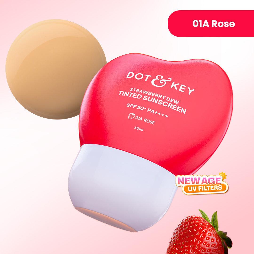 Dot & Key Strawberry Dew Tinted Sunscreen - Rose / 50ml