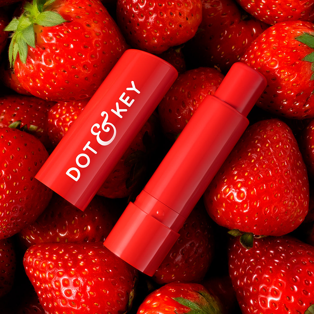 Dot & Key Barrier Repair Lip Balm - Strawberry Red / 4.5g
