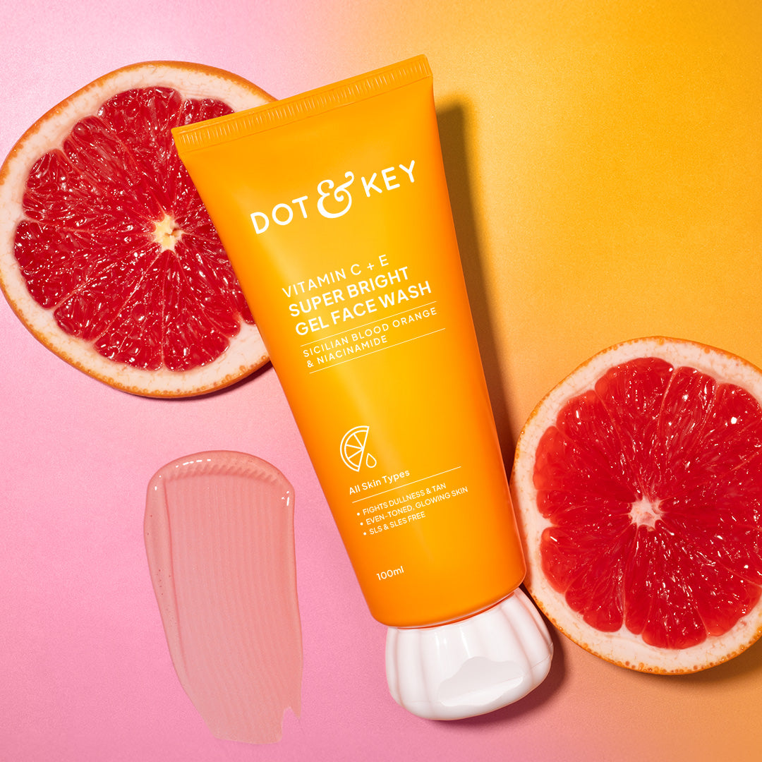 Dot & Key Vitamin C E Glow Boosting Gel Face Wash - 100ml
