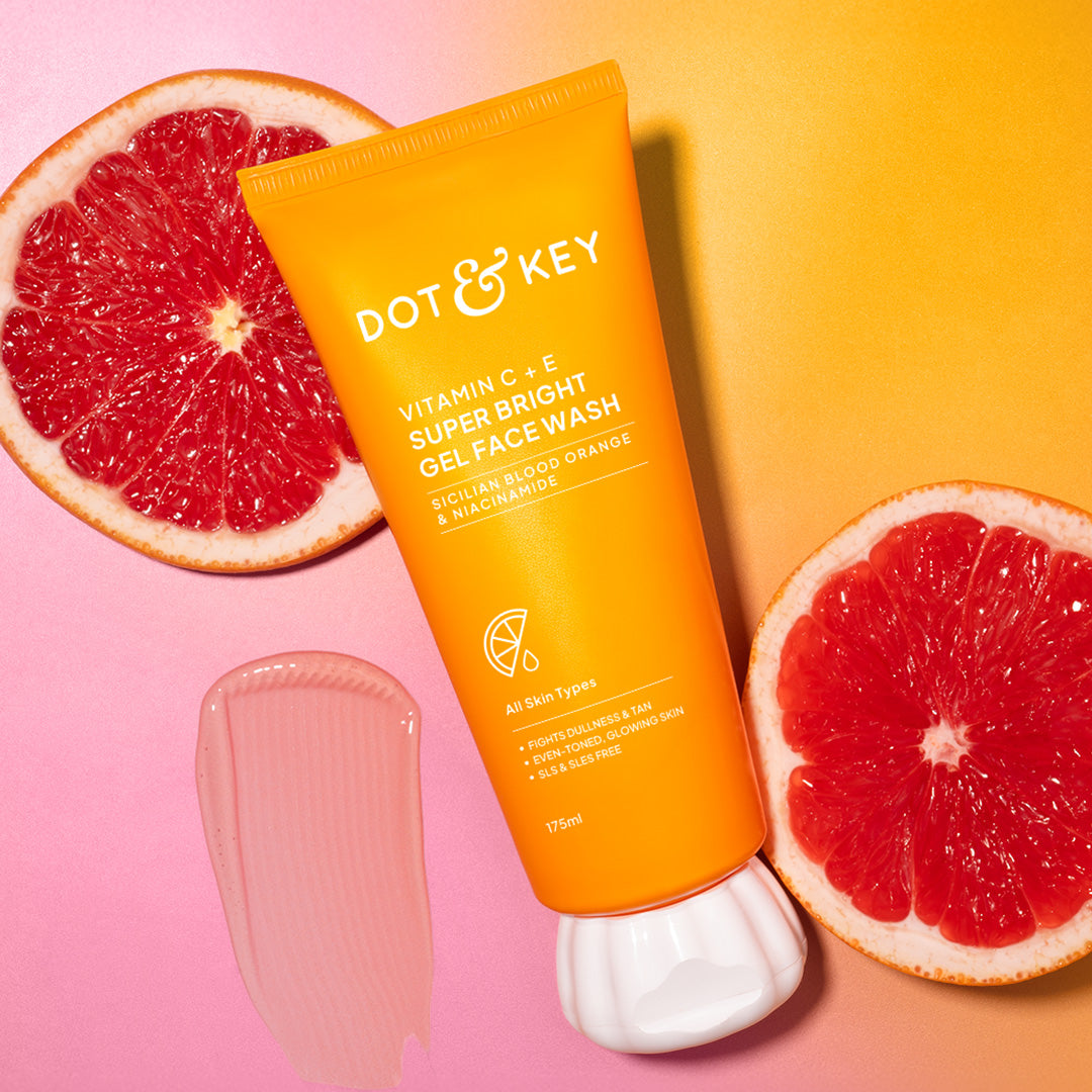 Dot & Key Vitamin C E Glow Boosting Gel Face Wash - 175ml