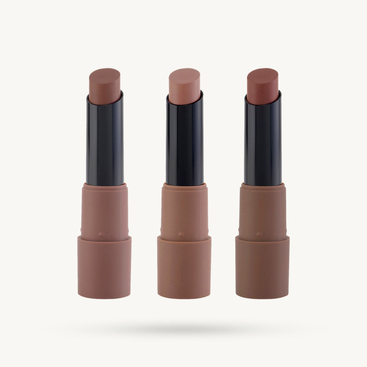 MARS 3 Matte Box Lipstick Set - 04 - Browns
