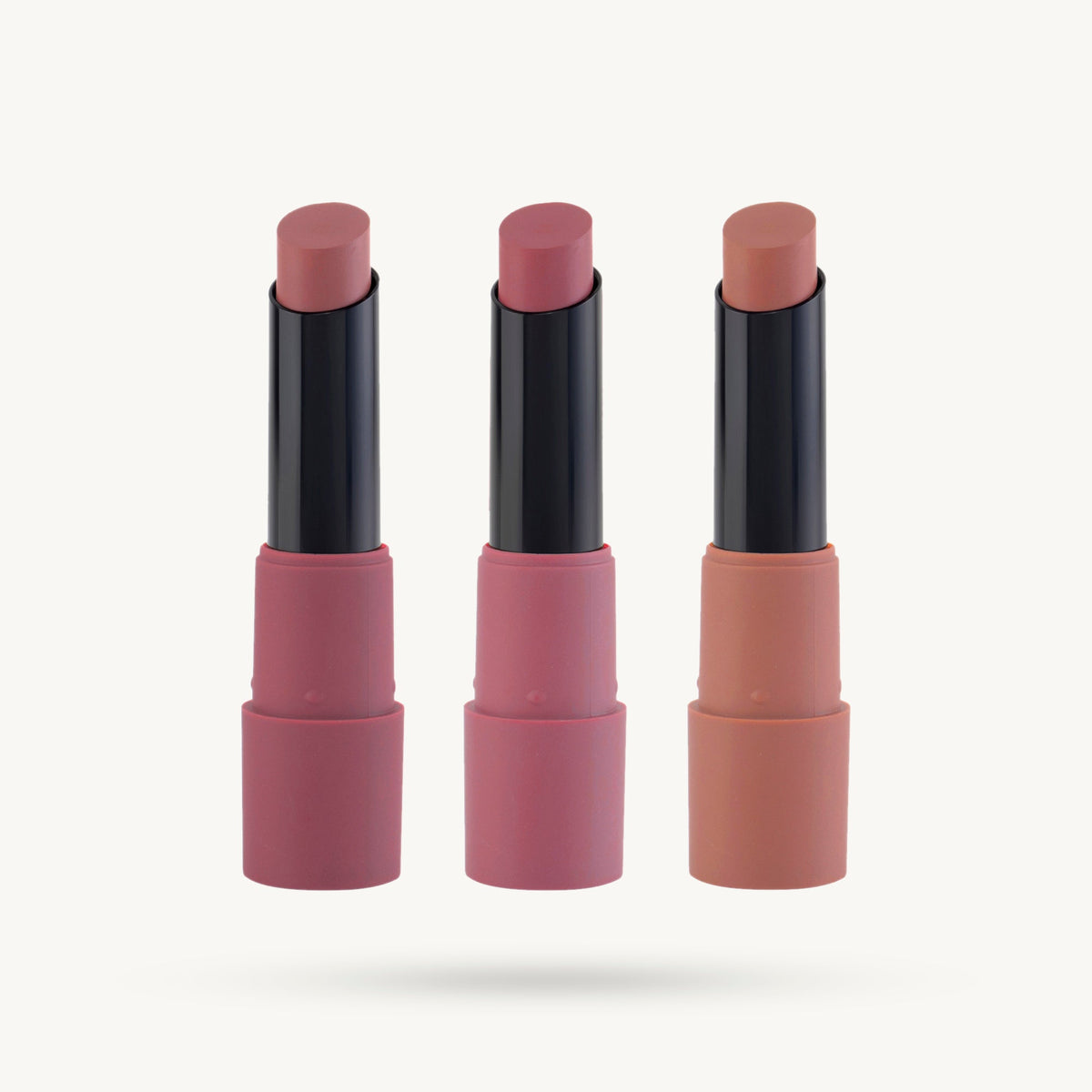 MARS 3 Matte Box Lipstick Set - 02 - Peaches and Nudes