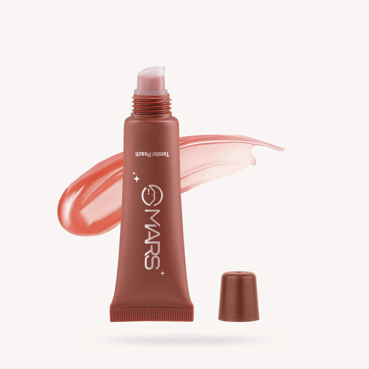 MARS Lippy Top Hydrating Lip Gel - 03 - Tender Peach