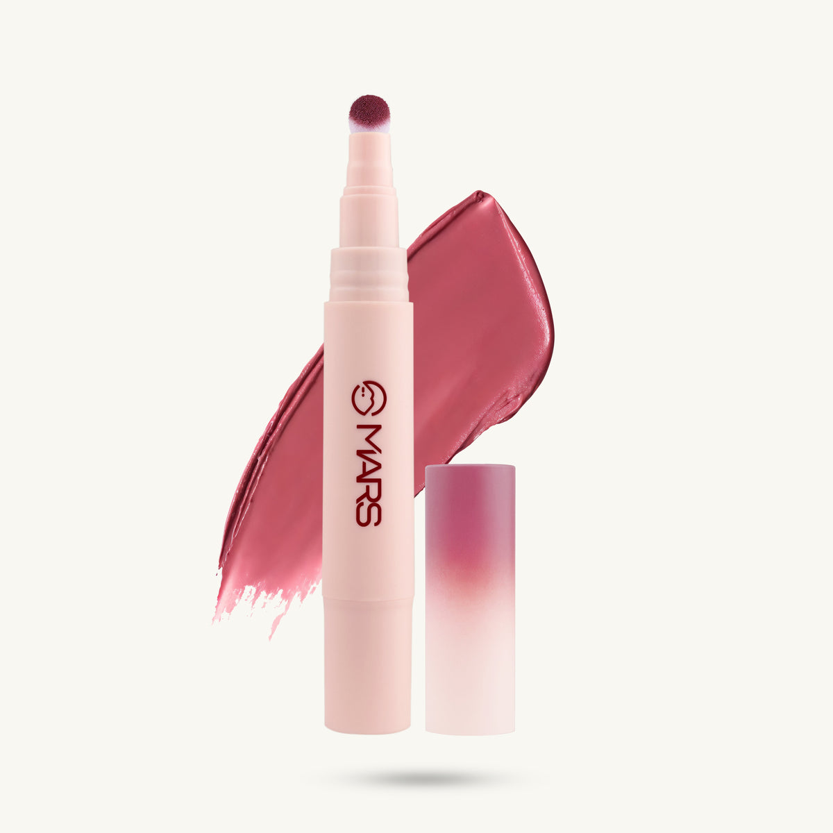 MARS Lip Fuzz Blurring Lip Cream - 04 - Moody Mauve