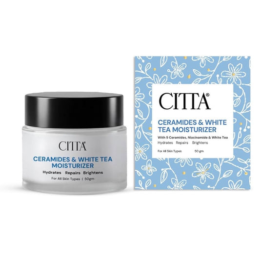 CITTA Ceramide & White Tea Face Moisturizer | 50gm
