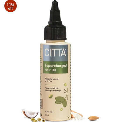 CITTA Supercharged Hair Oil | 50 ml