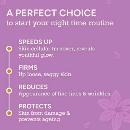 CITTA Regenerative Night Cream (with 3 Anti-Aging Boosters) | 50 gm
