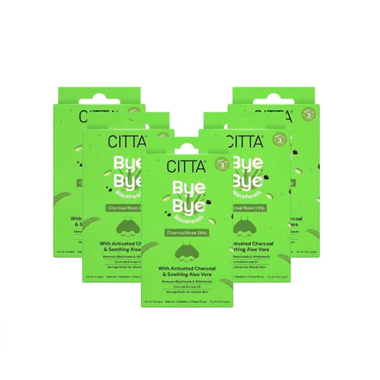 CITTA Tan Ko Bye Underarm Mask (with Activated Charcoal & Soothing Actives - Pack of 3)