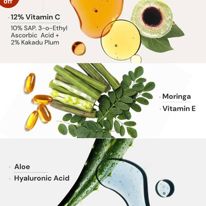 CITTA Vitamin C Brightening Face Serum (with 10% Vitamin C Complex) | 30 ml