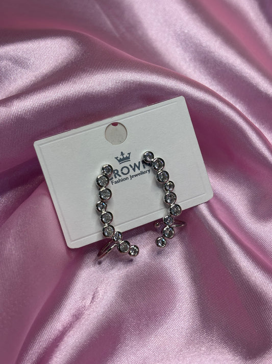 Horseshoe Arch Dangle Earrings