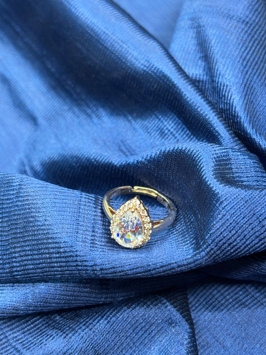 Minimalist Solitaire Bezel Ring