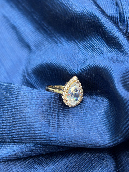 Minimalist Solitaire Bezel Ring