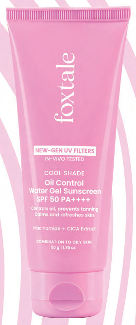 Foxtale Oil Control Water Gel Sunscreen - 50 g