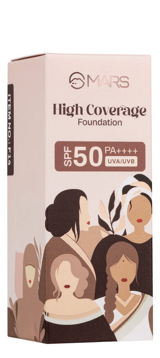 MARS High Coverage Liquid Matte Foundation