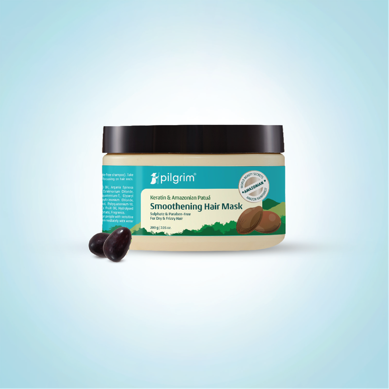 Pilgrim Keratin & Amazonian Patua Smoothening Hair Mask - 200 g