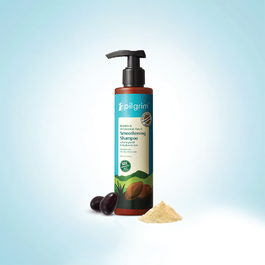 Pilgrim Keratin & Amazonian Patua Smoothening Shampoo - 200 ml