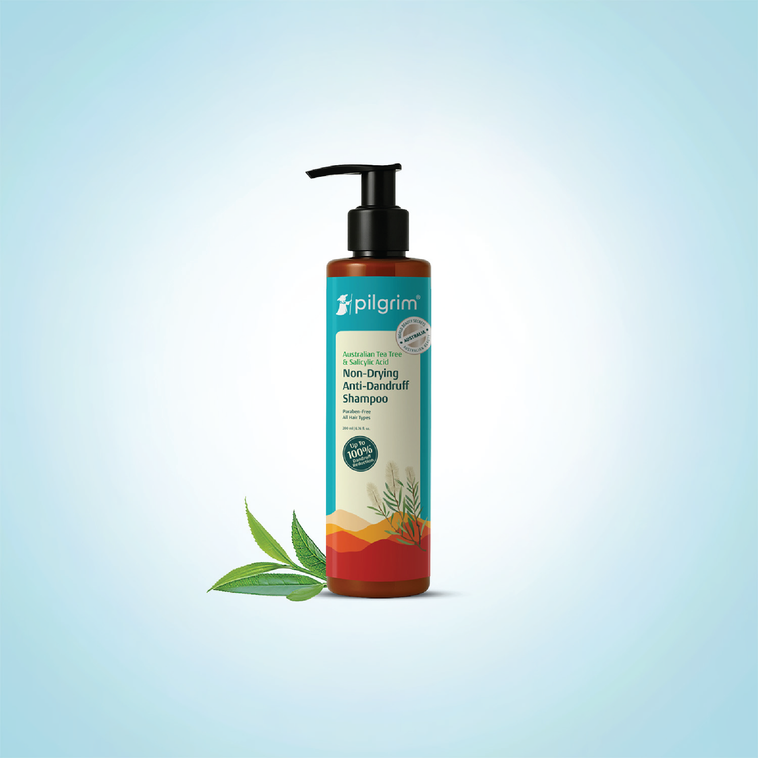 Pilgrim Australian Tea Tree & Salicylic Acid Non-Drying Anti-Dandruff Shampoo - 200 ml