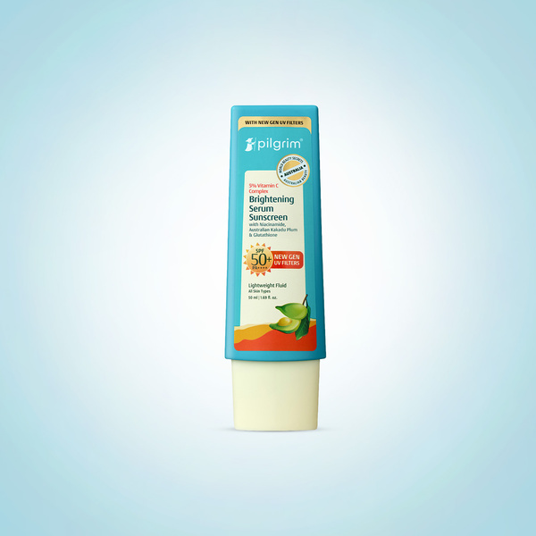 Pilgrim 5% Vitamin C Complex Brightening Serum Sunscreen SPF 50+ PA++++ - 50 ml