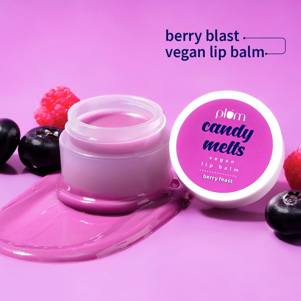 Plum Candy Melts Lip Balm Pot - Berry Feast