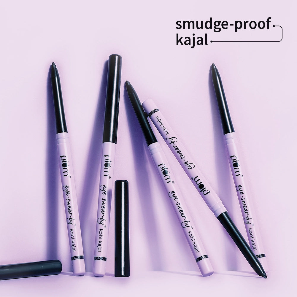 Plum Eye-Swear-By Kohl Kajal - Black