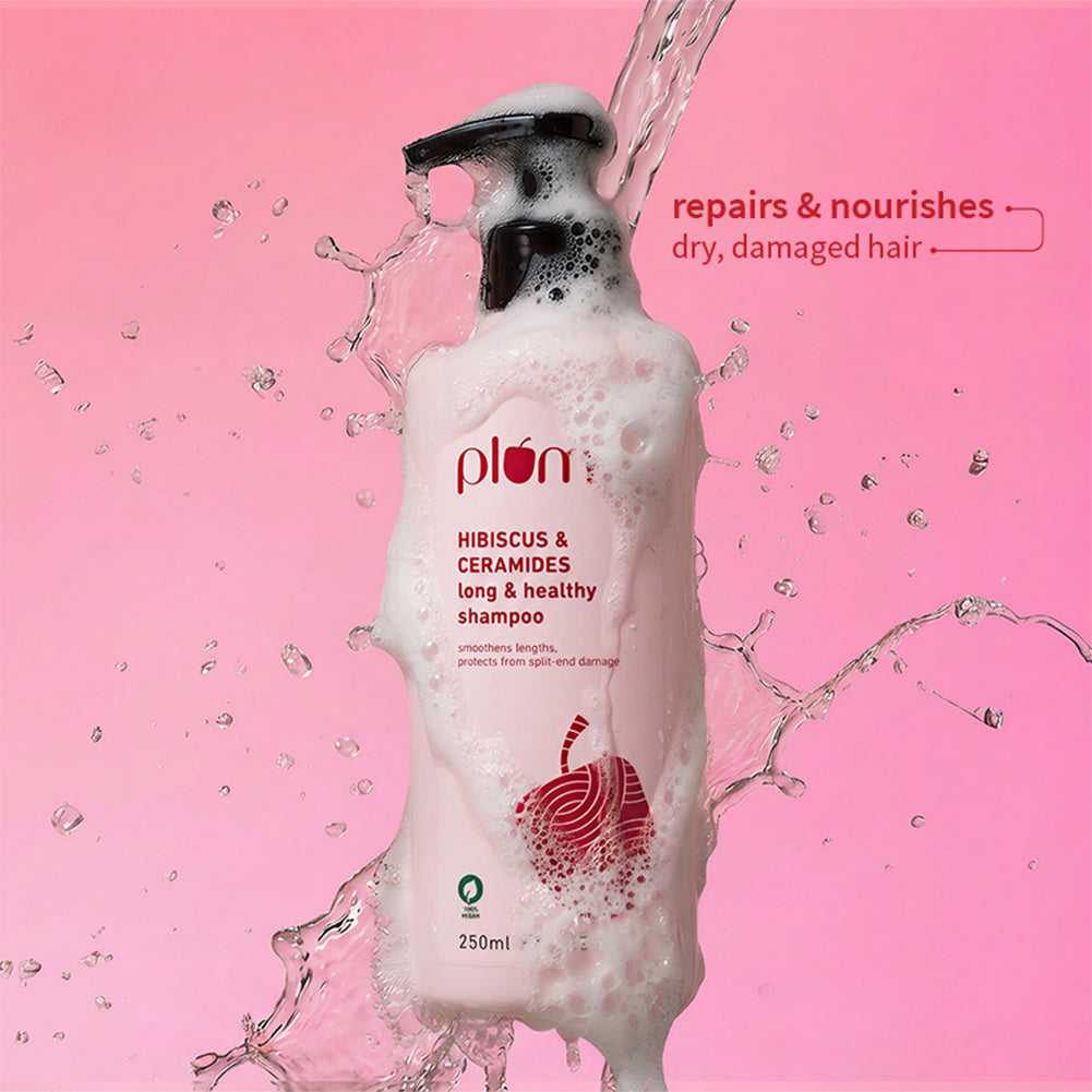 Plum Hibiscus & Ceramides Long & Healthy Shampoo
