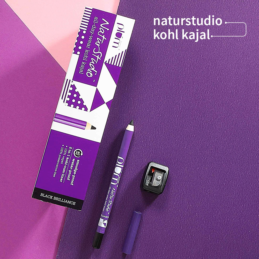 Plum NaturStudio All-Day-Wear Kohl Kajal - Black Brilliance